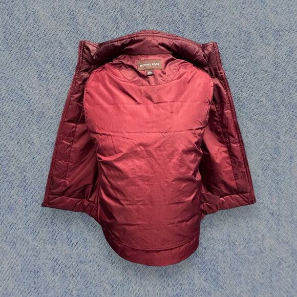 Michael Kors Men’s Burgundy Puffer Vest - Size L - Picture 4 of 7